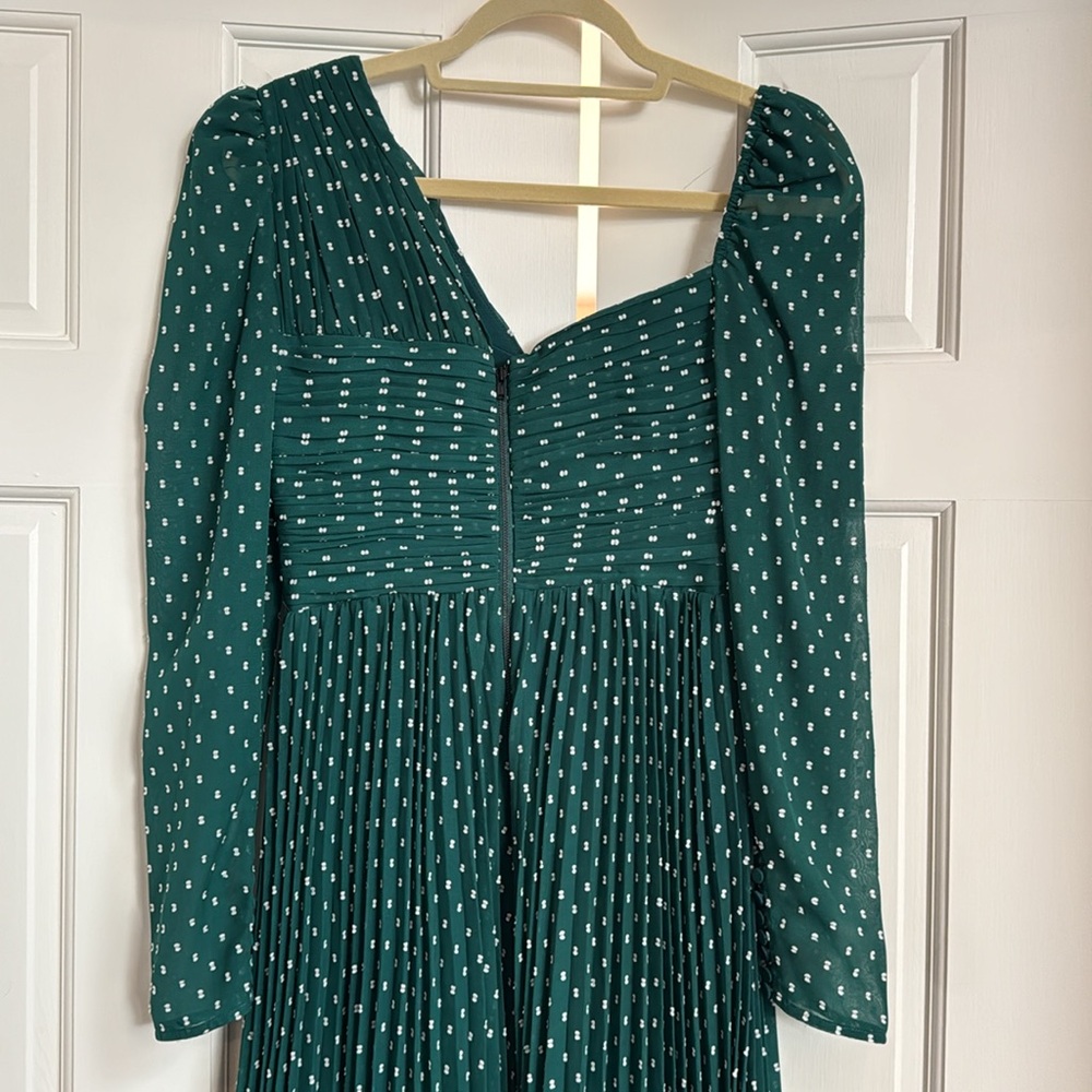 Self Portrait Asymmetrical MIDI Dress- Size UK 8/US 4 - Picture 10 of 11